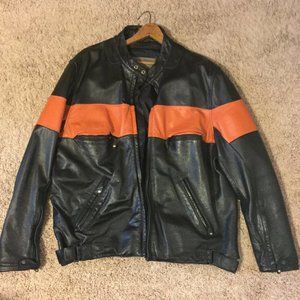 Men's Leather Motorcycle Jacket